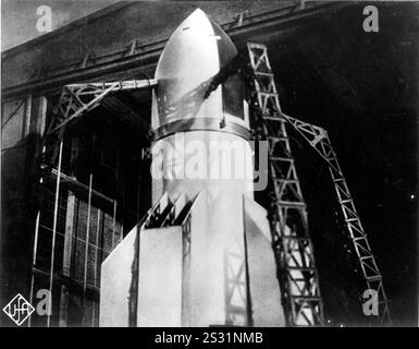 FRAU IM MOND UFA Datum: 1929 Stockfoto