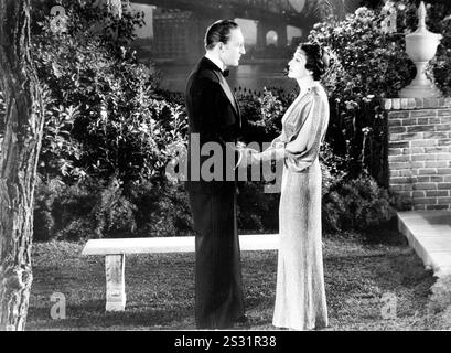 IMITATION DES LEBENS WARREN WILLIAM, CLAUDETTE COLBERT Datum: 1934 Stockfoto