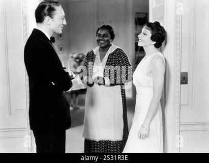 IMITATION DES LEBENS WARREN WILLIAM, LOUISE BIBER, CLAUDETTE COLBERT Datum: 1934 Stockfoto