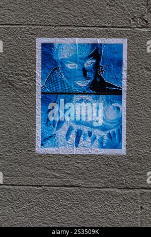 Back Alley Art im Gastown District von Vancouver Canada Stockfoto