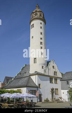 Turm, Höchster Schloss, Frankfurt-Höchst, Hessen, Deutschland, Europa Stockfoto