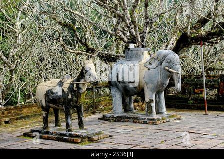 Hue Imperial Grabs Stockfoto