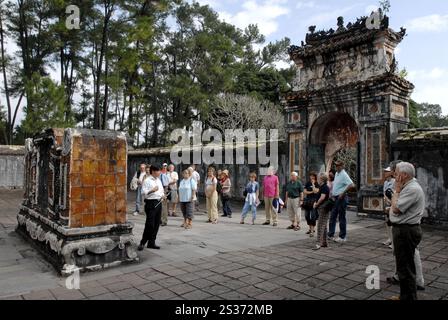 Hue Imperial Grabs Stockfoto
