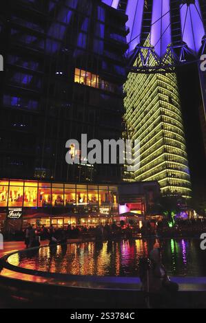 Sony Center Berlin Deutschland Stockfoto