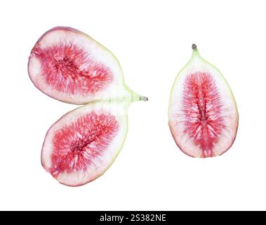 Tamarillo isoliert auf weißem Hintergrund Stockfoto