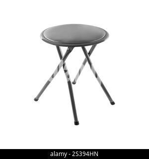 Kleiner Stuhl isoliert auf weiß Stockfoto