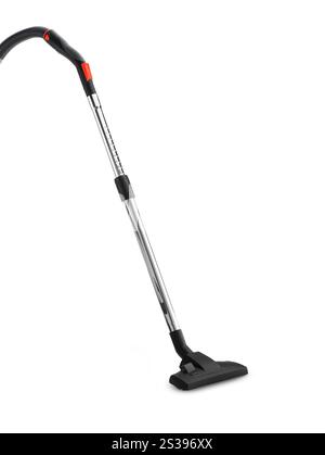 Staubsauger, isoliert auf weiss Stockfoto