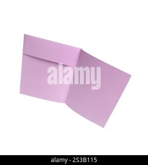 Ordner auf weißem Hintergrund isoliert. Ordner Stockfoto