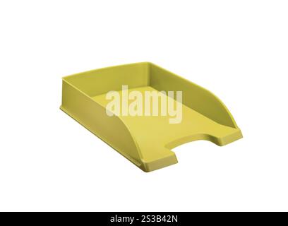 Ablagefach für Büro isoliert auf weißem Hintergrund. Ablagefach für das Büro. Auf weißem Hintergrund. Stockfoto
