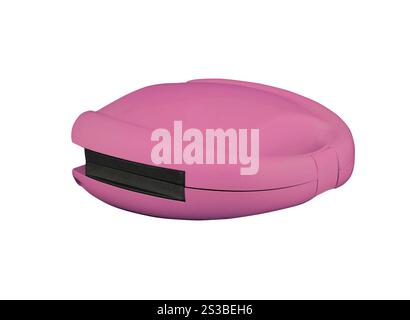 Electric Sandwich Maker Maschine auf weißem Hintergrund Stockfoto