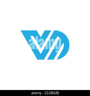 Initialen MV Letters Logo Design, mv Logo, mv Symbol, mv Letter, mv Initial, mv-Vektor, vm-Logo, vm-Symbol, vm-Symbol, vm-Initial, vm-Buchstabe, vm-Vektor. Stock Vektor