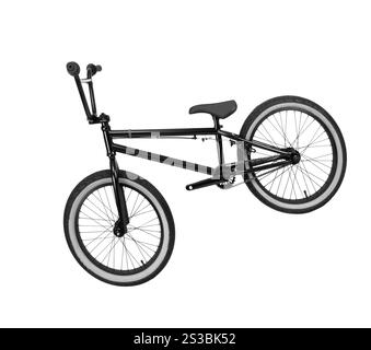 Fahrrad isoliert auf weißem Hintergrund Stockfoto