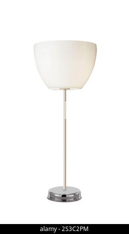 Isolierte Lampe isoliert auf weißem Hintergrund. Isolierte Lampe auf weißem Hintergrund Stockfoto