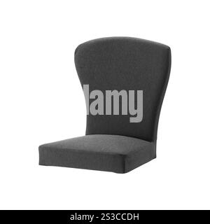 Stuhl isoliert auf weiß Stockfoto
