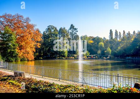 Altstadt von Bad Schmiedeberg, Deutschland Stockfoto