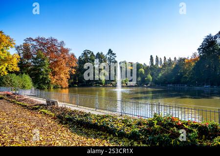Altstadt von Bad Schmiedeberg, Deutschland Stockfoto