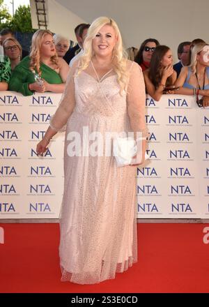 Louise Pentland nimmt an den National Television Awards (NTA's) des O2 in London Teil. UK. Dienstag, 6. September 2023 Stockfoto