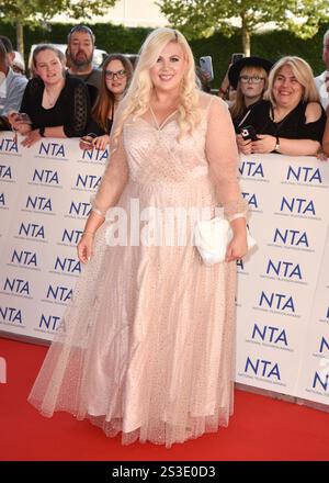 Louise Pentland nimmt an den National Television Awards (NTA's) des O2 in London Teil. UK. Dienstag, 6. September 2023 Stockfoto