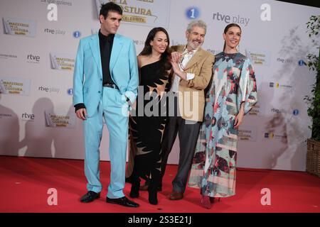 Madrid, Spanien. Januar 2025. Palomo Spanien während der Präsentation von Maestros de la Costura Celebrity im Circulo Bellas Artes in Madrid 9. Januar 2025 Spanien Credit: SIPA USA/Alamy Live News Stockfoto