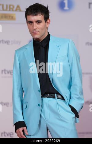 Madrid, Spanien. Januar 2025. Palomo Spanien während der Präsentation von Maestros de la Costura Celebrity im Circulo Bellas Artes in Madrid 9. Januar 2025 Spanien Credit: SIPA USA/Alamy Live News Stockfoto