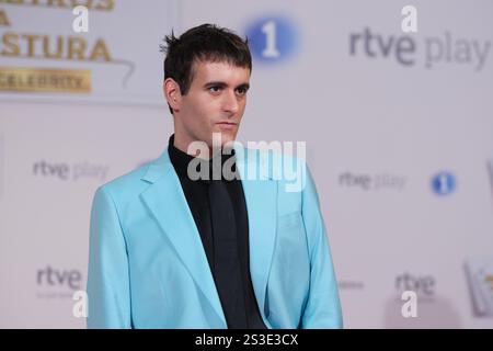 Madrid, Spanien. Januar 2025. Palomo Spanien während der Präsentation von Maestros de la Costura Celebrity im Circulo Bellas Artes in Madrid 9. Januar 2025 Spanien Credit: SIPA USA/Alamy Live News Stockfoto