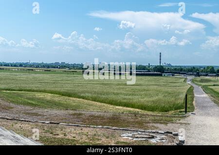 Lublin, Polen - 26. Mai 2024: Konzentrations- und Vernichtungslager Majdanek. Stockfoto