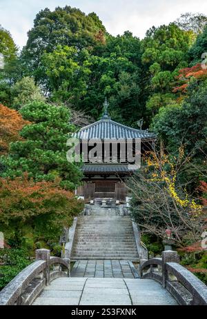 Einer der vielen heiligen Tempel des Chioni Tempelkomplexes Japan Stockfoto