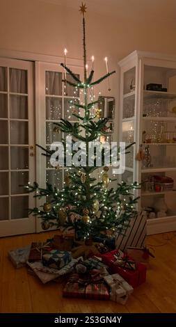 Weihnachtsbäume Stockfoto