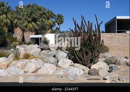 Kaufmann House, moderne Architektur aus der Mitte des Jahrhunderts in Palm Springs, Kalifornien, USA Stockfoto