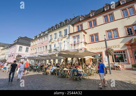 Casa del Caffe, Hauptmarkt, Altstadt, Trier, Rheinland-Pfalz, Deutschland *** Casa del Caffe, Hauptmarkt, Altstadt, Trier, Rheinland-Pfalz, Deutschland Stockfoto