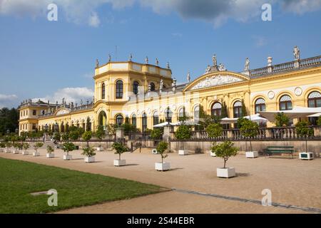 Orangerie, Schlosspark, Karlsaue, Kassel, Deutschland, Europa Stockfoto