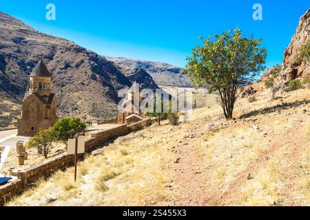 Kloster Noravank in Surp Astvatsatsin, Armenien, Asien Stockfoto