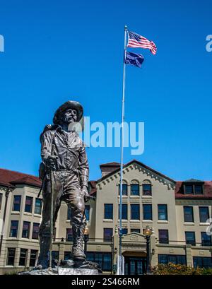 Stadtblick auf Sitka Alaska USA Stockfoto