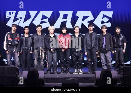 Taipeh. Januar 2025. TEAM SAME nimmt am 11. Januar 2025 am Frühjahrsfest in Taipeh Teil. (Foto: Costfoto/NurPhoto) Credit: NurPhoto SRL/Alamy Live News Stockfoto