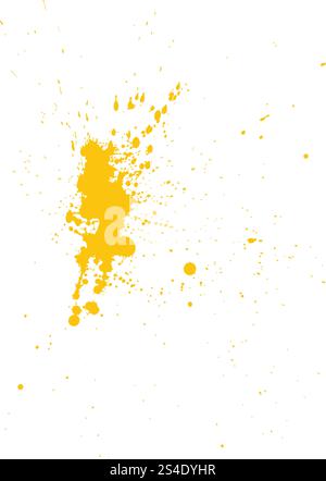 Grunge Muster. Farbe auf Weiß. Vector Illustration. Stock Vektor