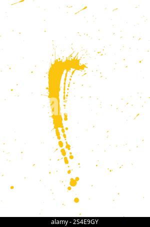 Grunge Muster. Farbe auf Weiß. Vector Illustration. Stock Vektor