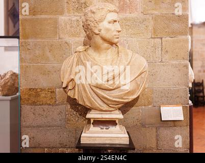 Florenz, Italien, 6. Januar 2024: Brutus. Michelangello Stockfoto