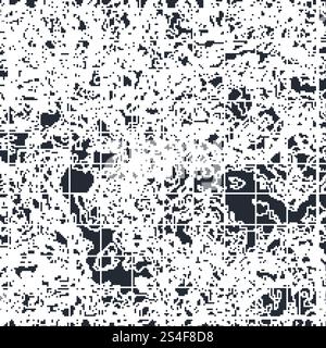 Farbkarte mit Linienkontur zum Wandern. Geografische topographische Vektordarstellung. Topographie Geländekarte zum Wandern. Farbkarte mit Linienkontur zum Wandern. Geografische topographische Vektordarstellung Stock Vektor