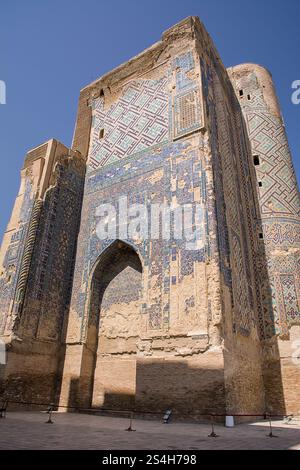Ruinen des Ak-Saray Palastes in Shahrisabz in der Provinz Samarkand Stockfoto