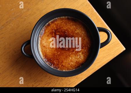 Crème Brûlée Stockfoto
