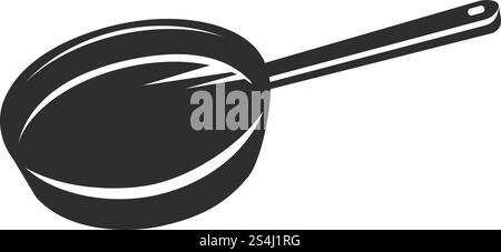 Symbol für die Grillplatte. Einfache Illustration des Rastervektorsymbols für Webdesign isoliert auf weißem Hintergrund. Griddle-Symbol, einfacher Stil Stock Vektor