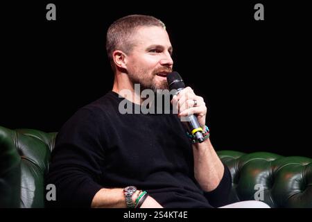 Stephen Amell | erster Tag der MCM Comic Con im Excel Messezentrum in London am 27. Oktober 2023 Stockfoto