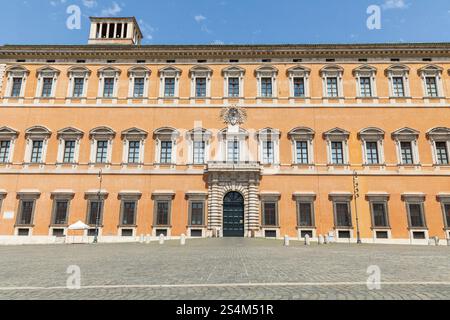 Der Apostolische Palast des Laterans (Lateranpalast), Rom, Italien. Stockfoto