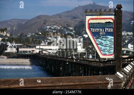 Ventura Pier, Ventura, Kalifornien, USA Stockfoto