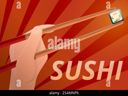 Banner „Häcksler-Konzept“. Zeichentrickillustration von Stäbchen Vektor Konzept Banner für Web Design. Häkelstäbchen-Konzept-Banner, Cartoon-Stil Stock Vektor