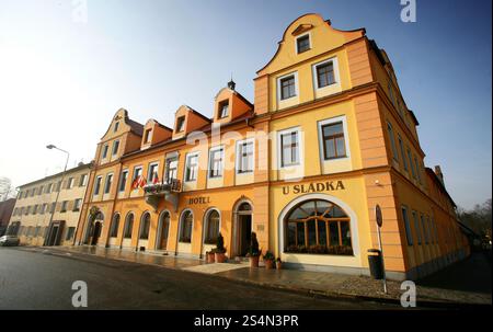 Chodovar Brauerei und Biertherapie Kurort Tschechien Stockfoto
