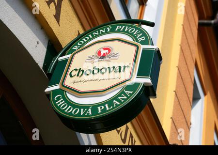 Chodovar Brauerei und Biertherapie Kurort Tschechien Stockfoto