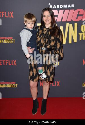 Kat Shoob nimmt an der „Chicken Run: Dawn of the Nugget“-Sondervorführung im Picturehouse Central in London Teil. UK. Sonntag, 10. Dezember 2023 Stockfoto