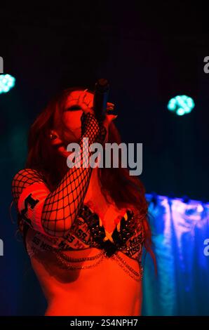 Miss Madeline bei Dublin Olympia Irland 11. Februar 2024 Stockfoto
