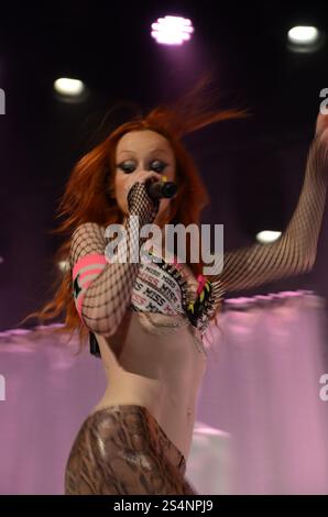 Miss Madeline bei Dublin Olympia Irland 11. Februar 2024 Stockfoto
